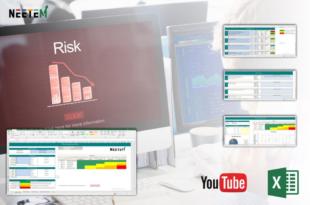 Risk analysis & risk matrix template model excel